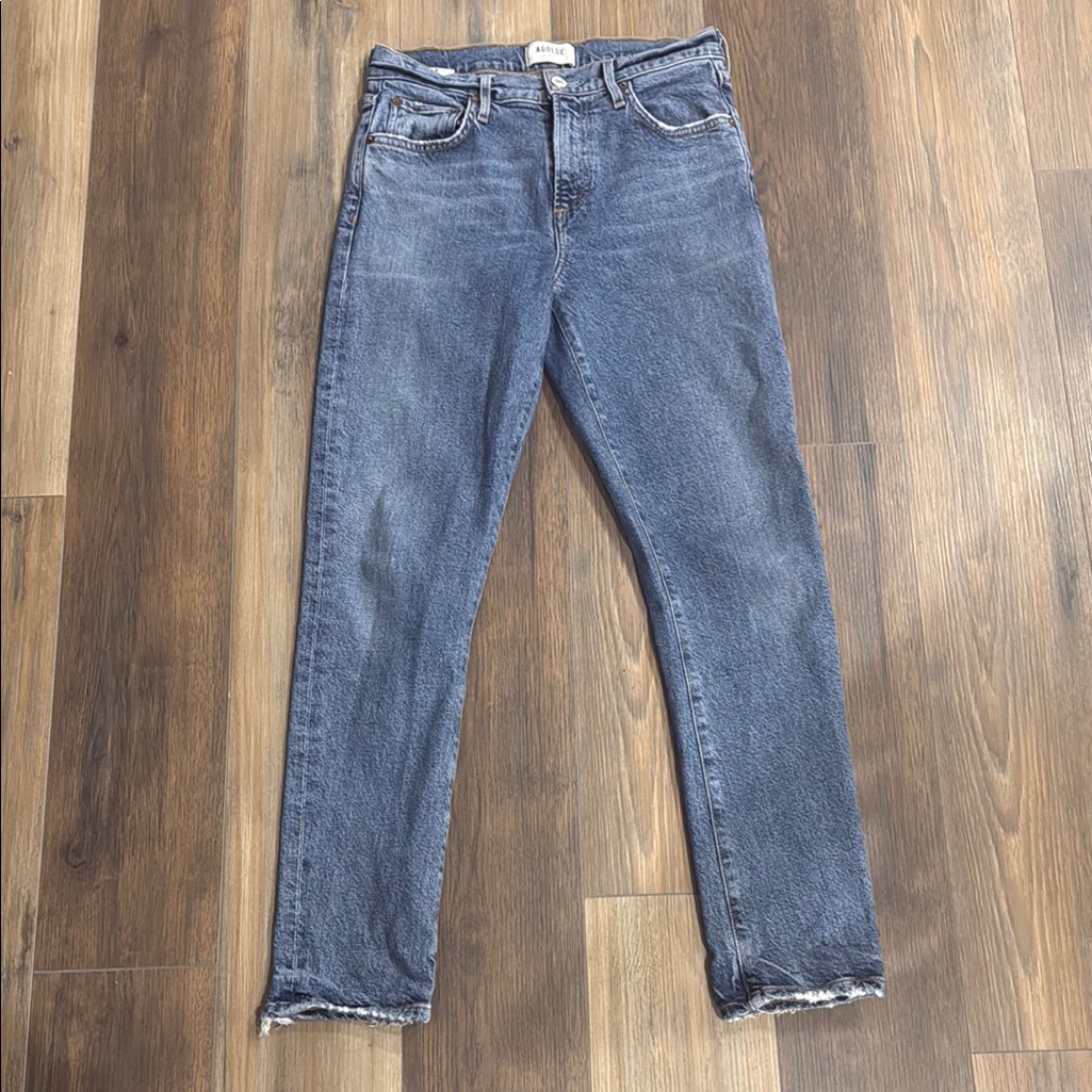 Agolde Blue Denim Jeans